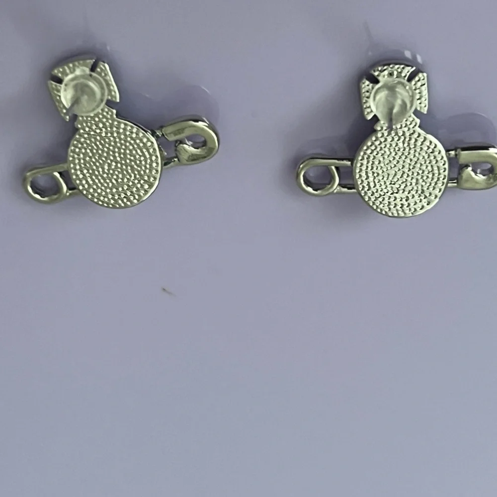 Blue Saturn Earrings